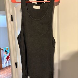 Men’s Cotton On Garments Black Tank Top Size Large